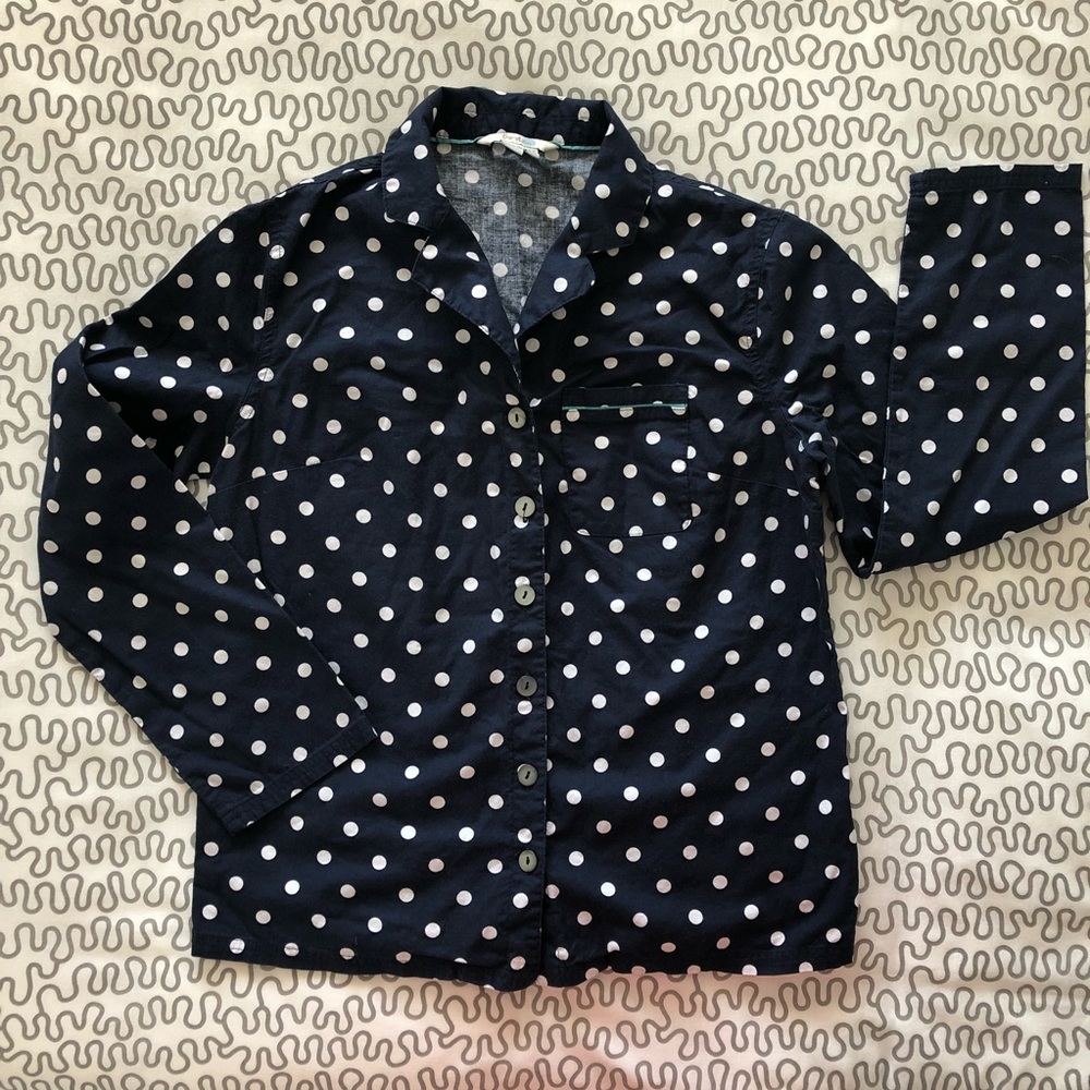 Boden polka dot pajamas set